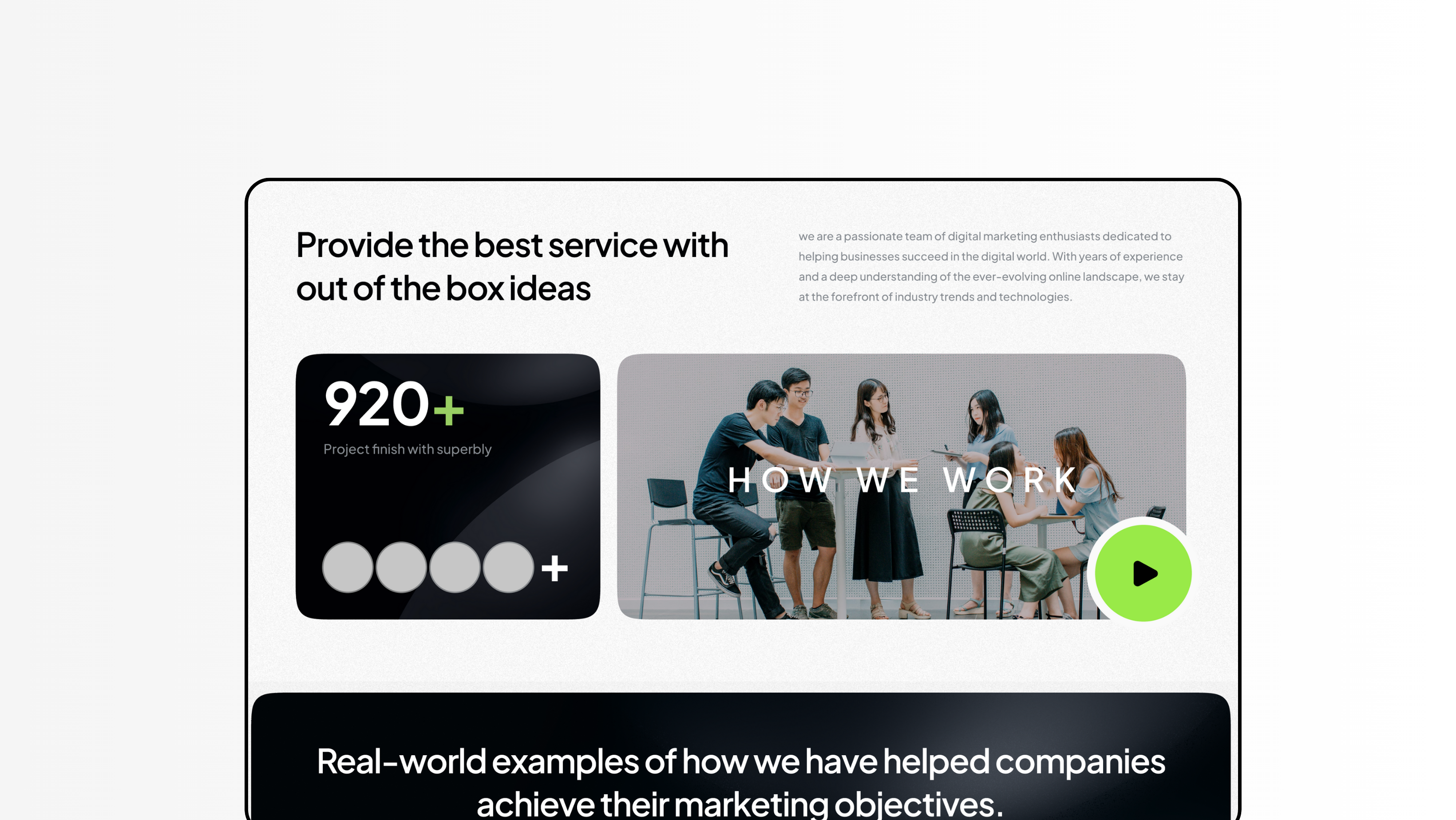 Digital Marketing Agency Website Template gallery image 2