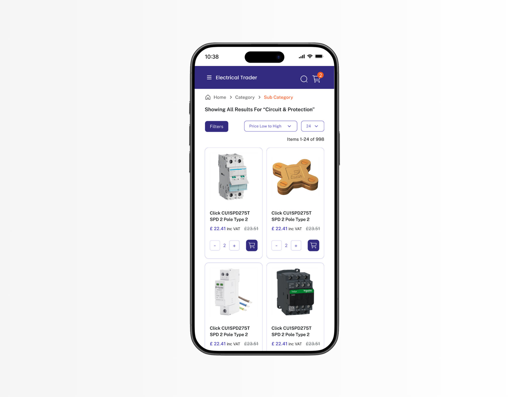 Electrical E-Commerce Platform gallery image 3