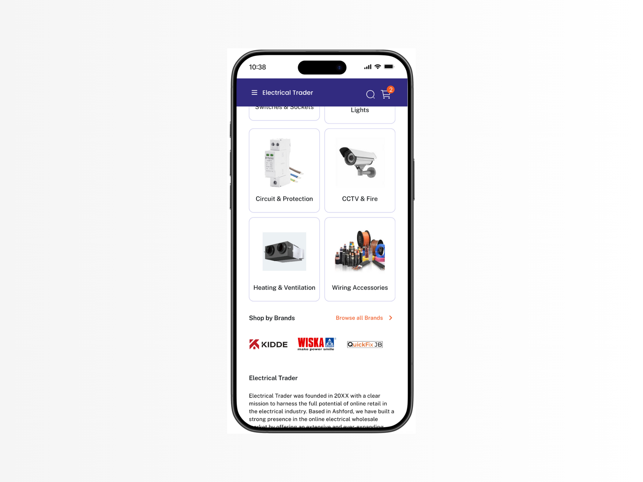 Electrical E-Commerce Platform gallery image 5