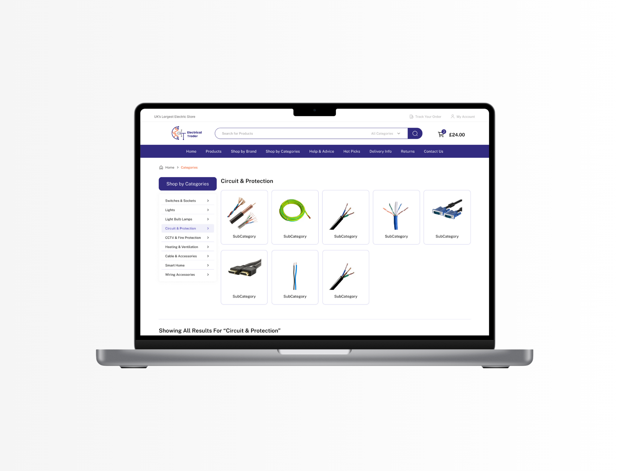 Electrical E-Commerce Platform gallery image 7