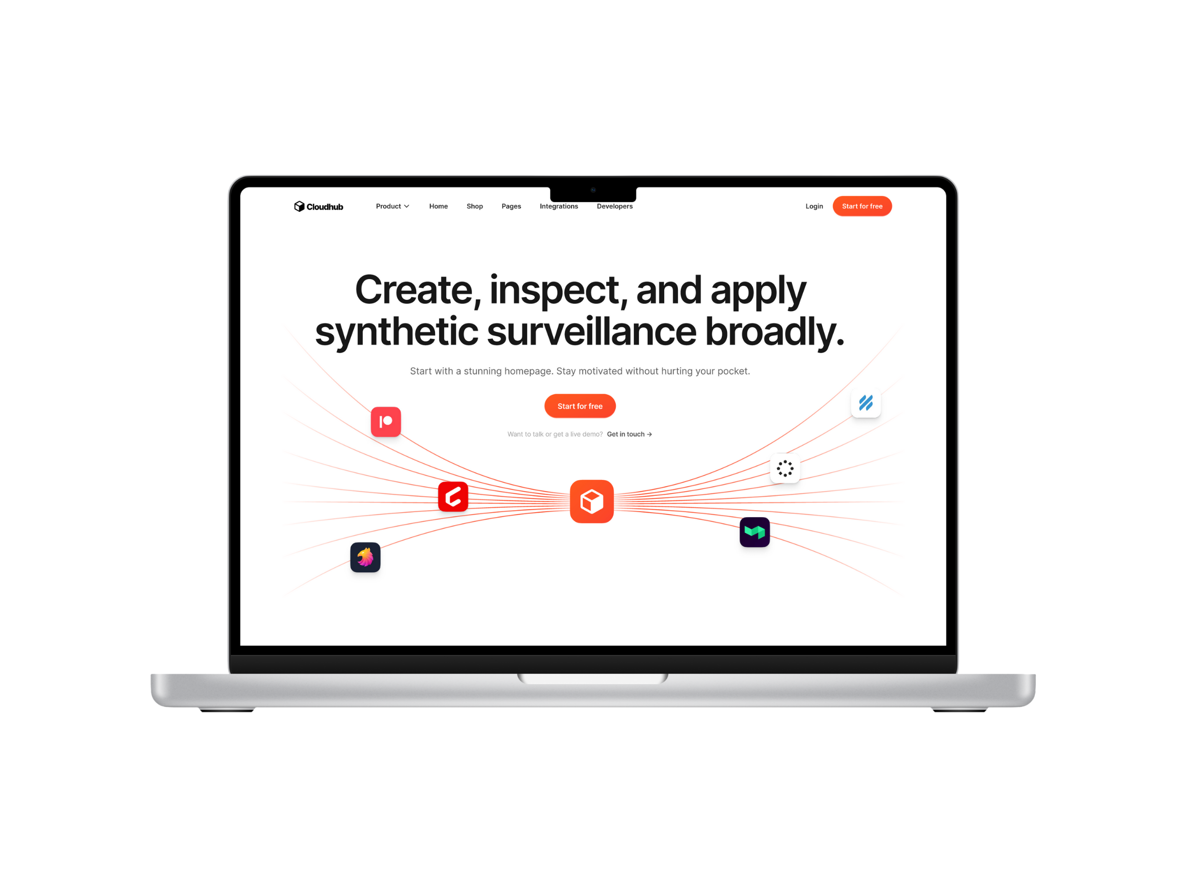 SAAS Website gallery image 1